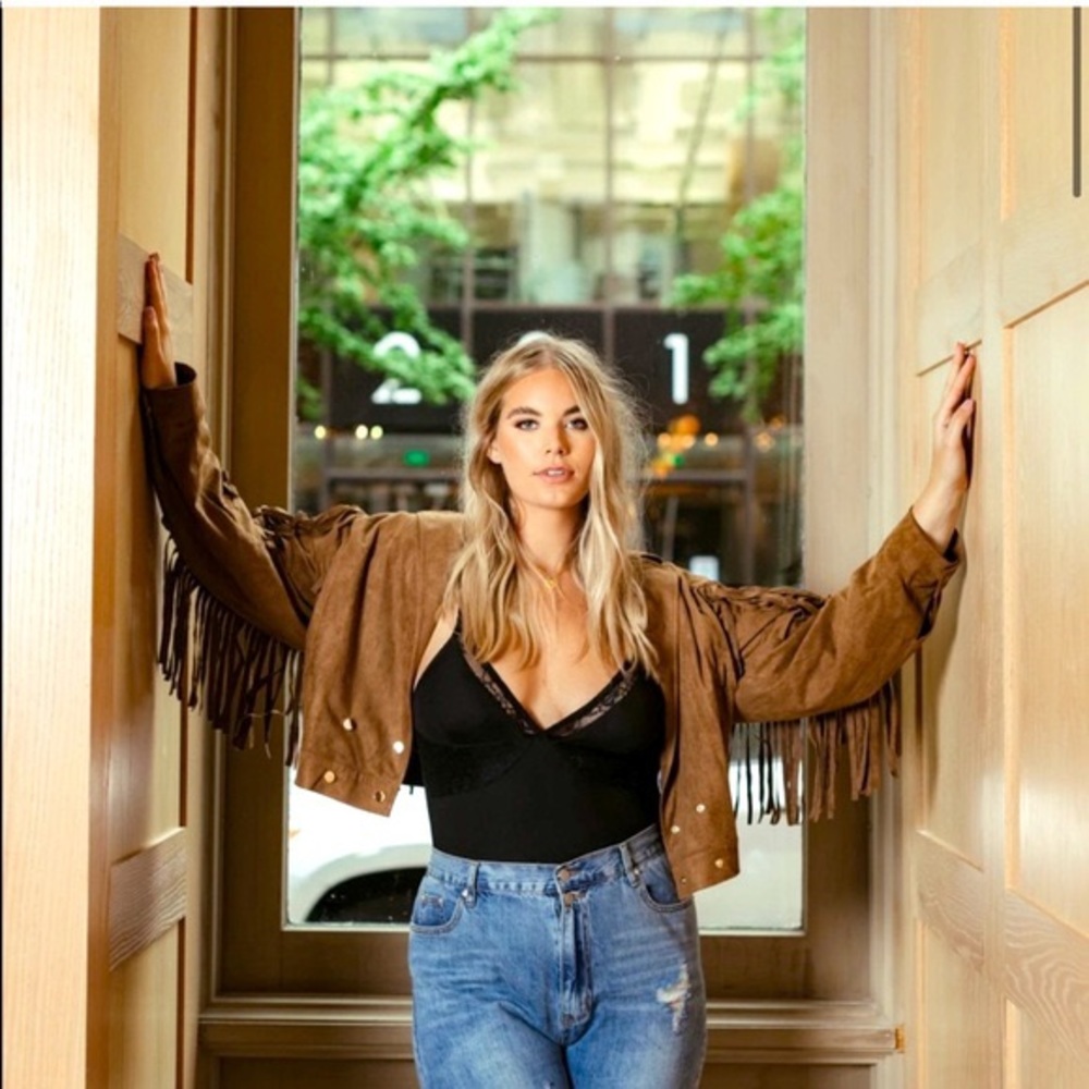 Kittenish Texas Babe Fringe Jacket